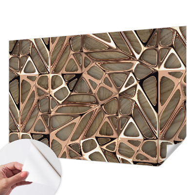 3D fototapeta z geometrijskim vzorcem