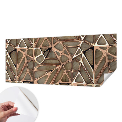 3D fototapeta z geometrijskim vzorcem