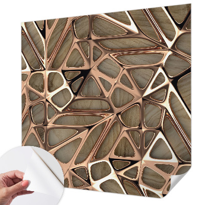 3D fototapeta z geometrijskim vzorcem