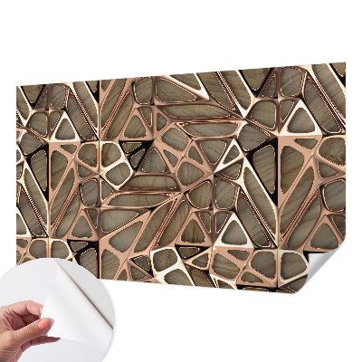 3D fototapeta z geometrijskim vzorcem