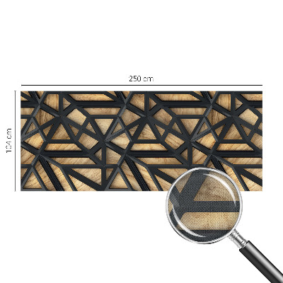 Fototapeta za otroško sobo z geometrijskim vzorcem povezav