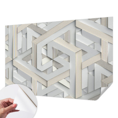 Samolepilna fototapeta z motivom iluzornih oblik