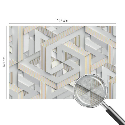 Samolepilna fototapeta z motivom iluzornih oblik