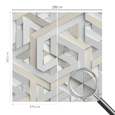Samolepilna fototapeta Iluzorne oblike
