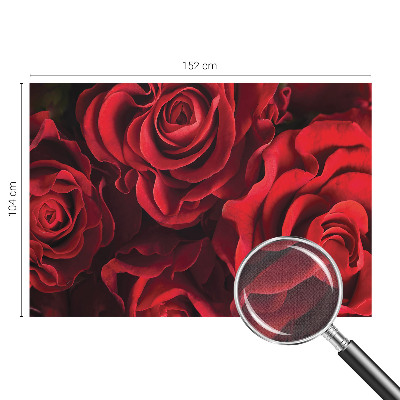 3D fototapeta z motivom rdečih vrtnic