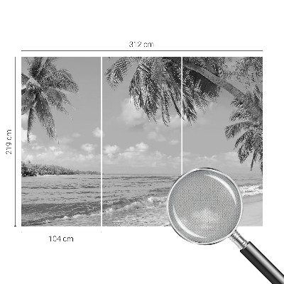 Otroška fototapeta s tropskim motivom
