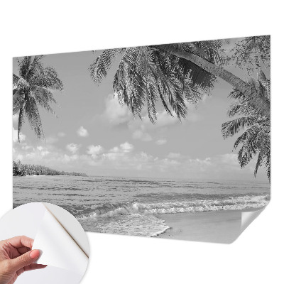 Otroška fototapeta s tropskim motivom