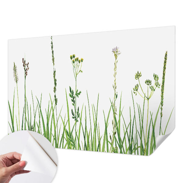 Samolepilna fototapeta z motivom subtilne flore