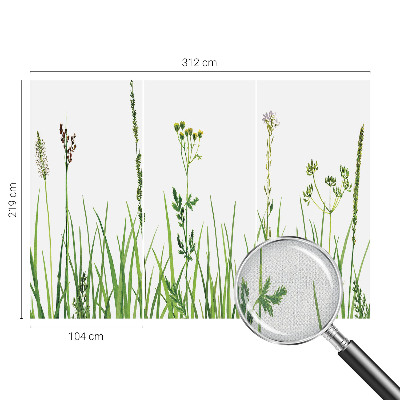 Samolepilna fototapeta z motivom subtilne flore