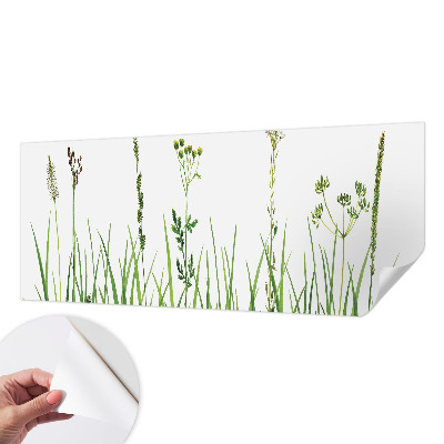Samolepilna fototapeta z motivom subtilne flore