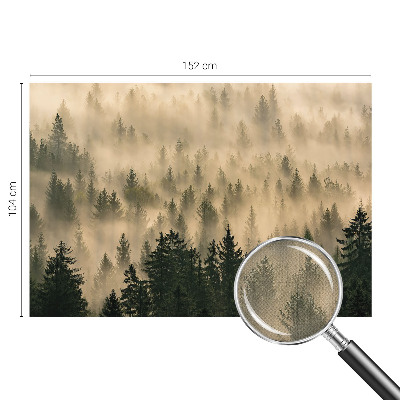 Samolepilna fototapeta za spalnico Gozdna megla