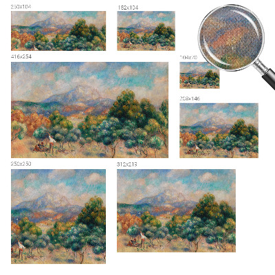 3D fototapeta z motivom gorske pokrajine