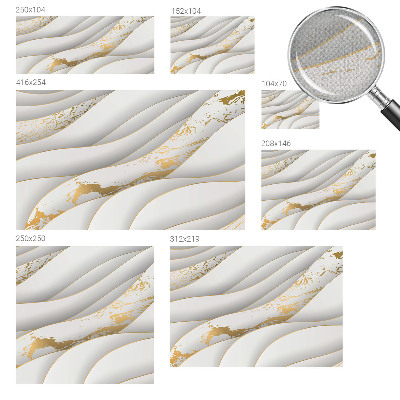 Samolepilna fototapeta za dnevno sobo Dinamični vzorci