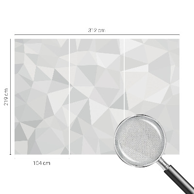 Otroška fototapeta Trikotni mozaik