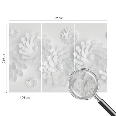 3D fototapeta z motivom cvetlične elegance