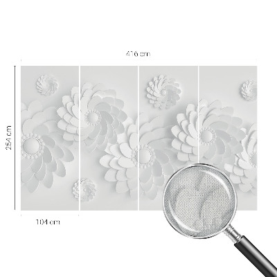 3D fototapeta z motivom cvetlične elegance