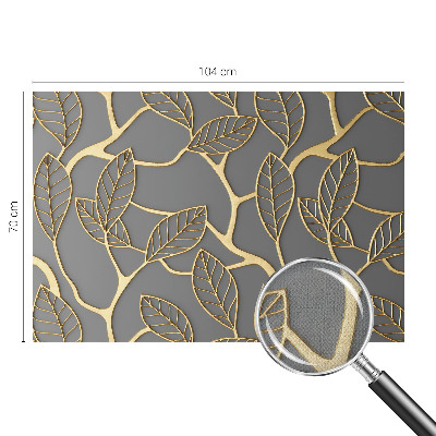 Otroška fototapeta z motivom elegantnih listov