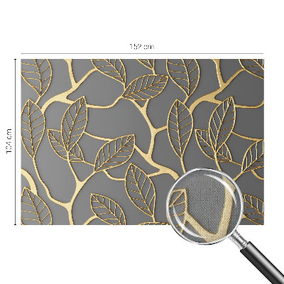 Otroška fototapeta z motivom elegantnih listov