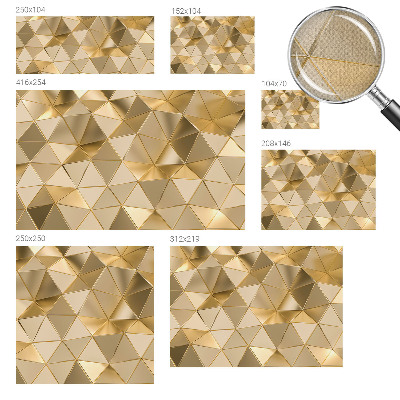 Samolepilna fototapeta Trikotni vzorci