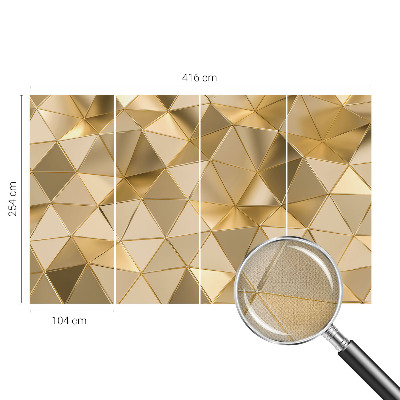 Samolepilna fototapeta Trikotni vzorci