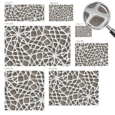 3D fototapeta z motivom geometrijskega omrežja