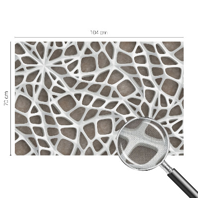 3D fototapeta z motivom geometrijskega omrežja