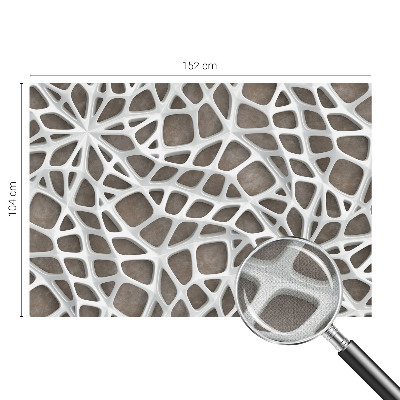 3D fototapeta z motivom geometrijskega omrežja