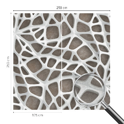 3D fototapeta z motivom geometrijskega omrežja