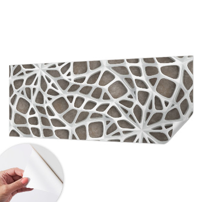 3D fototapeta z motivom geometrijskega omrežja