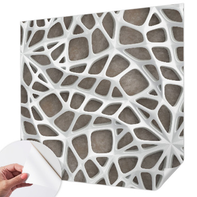 3D fototapeta z motivom geometrijskega omrežja