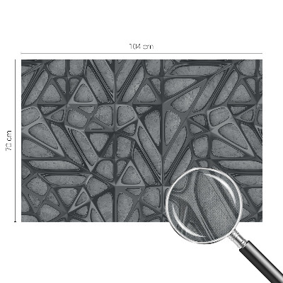 Samolepilna fototapeta z geometrijskim vzorcem