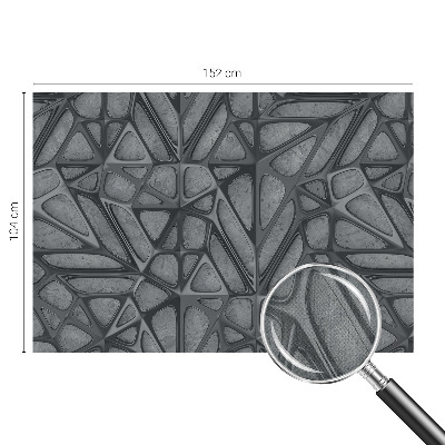 Samolepilna fototapeta z geometrijskim vzorcem