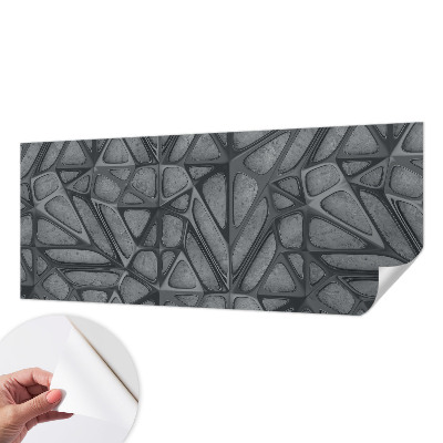 Samolepilna fototapeta z geometrijskim vzorcem