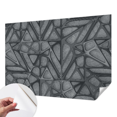 Samolepilna fototapeta z geometrijskim vzorcem
