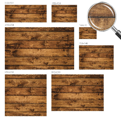 Fototapeta za otroško sobo Lesene deske