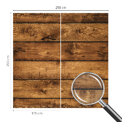 Fototapeta za otroško sobo z motivom lesenih desk