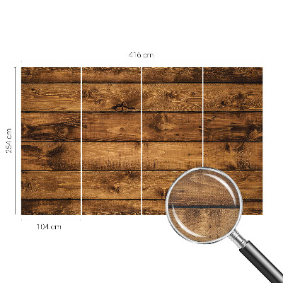 Fototapeta za otroško sobo Lesene deske