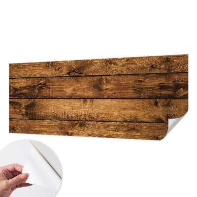 Fototapeta za otroško sobo z motivom lesenih desk