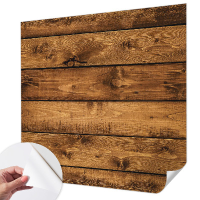 Fototapeta za otroško sobo z motivom lesenih desk