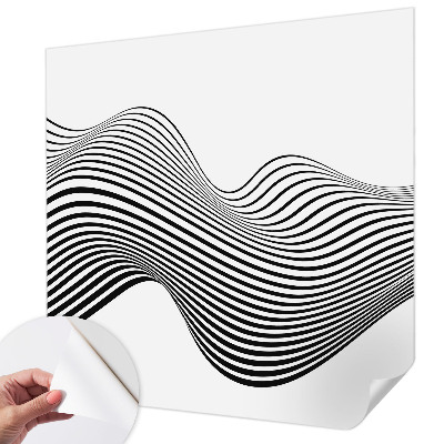 Otroška fototapeta z dinamičnim abstraktnim vzorcem