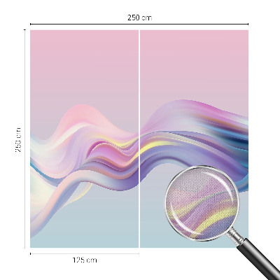 Otroška fototapeta Barviti valovi