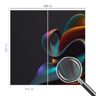 Samolepilna fototapeta Barvit vrtinec