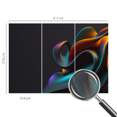 Samolepilna fototapeta Barvit vrtinec