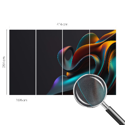 Samolepilna fototapeta Barvit vrtinec