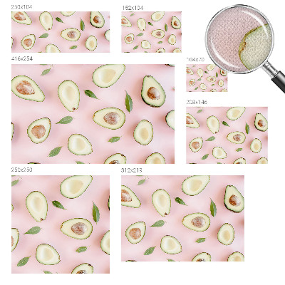 Samolepilna fototapeta za dnevno sobo Sestava avokada