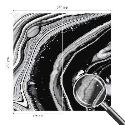 3D fototapeta Monokromatski valovi