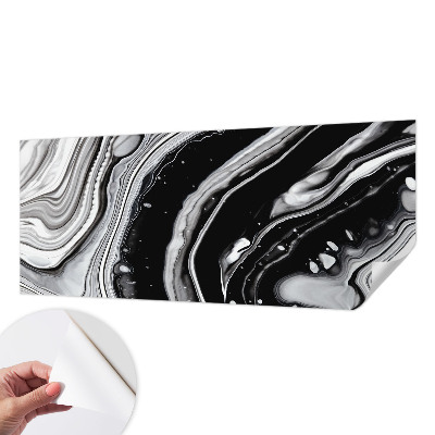 3D fototapeta z monokromatskimi valovi