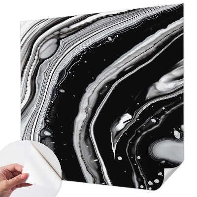 3D fototapeta z monokromatskimi valovi