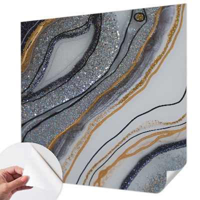 Samolepilna fototapeta za spalnico Kamniti valovi