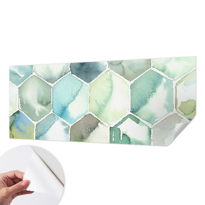 Fototapeta za otroško sobo Pastelni šesterokotniki